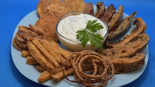 Fried Greek Mezze Vegetables Recipe That Will Blow Your Mind [upl. by Teria]