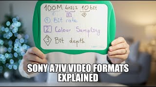 Sony A7IV Video Formats Guide  Best Image Quality vs Smallest File Size Which codec should you use [upl. by Martelli303]