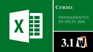 Excel 2016 Trabajo con tablas y segmentación de datos Curso Fundamentos cap 31 [upl. by Ahsienek]