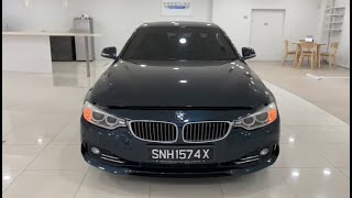 BMW 428I Convertible HID NAV Revcam 2014 Blue  SNH1574X [upl. by Milda]