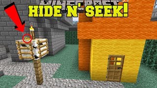 Minecraft TINY FROGS HIDE AND SEEK  Morph Hide And Seek  Modded MiniGame [upl. by Ardnazil]