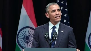 President Obama Addresses the People of India [upl. by Anstice]