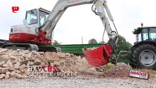 BAV CB5 Mini Crusher Bucket  extended movie [upl. by Karly183]