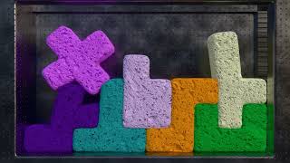 Tetris Pentomino Sponge [upl. by Bible]