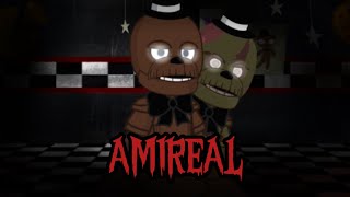 AMIREAL walk testFNAF Dormitabis RemasteredGacha life 2 [upl. by Pinkham]