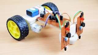 How to Make a Line Following Robot without Microcontroller [upl. by Flss]