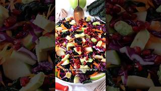 Easy Kale Salad in 20 mins [upl. by Sulakcin932]