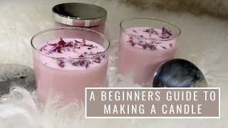 A Beginners Guide To Making A Candle [upl. by Urbano]