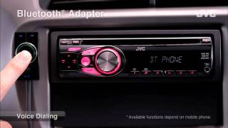 JVC Mobile Car Audio Receiver quotBluetoothR Adapterquot [upl. by Yssirc]