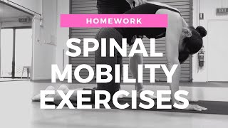 Spinal mobility exercises for ballet dancers [upl. by Macegan]