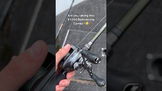 This is one of my most expensive combos to date 600 Reel  400 Rod megabass baitcaster fish [upl. by Auop267]