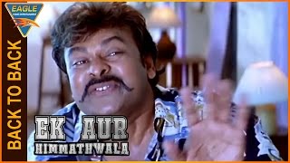 Ek Aur Himmathwala Hindi Dubbed Movie  Back To Back Comedy Scenes  Eagle Hindi Movies [upl. by Morrie514]