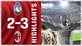 Calabria Tonali Leão  Atalanta 23 AC Milan  Highlights Serie A 202122 [upl. by Semmes]