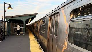 MTA New York City Subway Not In Service 10 Car Set of Bombardier R179’s  Rockaway Blvd [upl. by Ellenad]