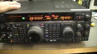 23 Radio Maintenance Yaesu FT1000MP RX check up and product safety tests [upl. by Nyrtak]