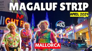 A QUIET start to Magaluf nightlife Majorca April 2024  The MacMaster in Mallorca [upl. by Belva974]