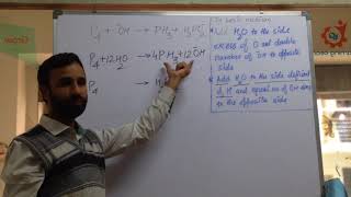 Balancing of disproportionation  REDOX reaction  redox reaction  class 11 [upl. by Notgnihsaw]