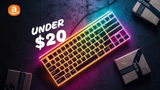 Unbelievable Futuristic Keyboards Under 20 on Amazon [upl. by Bashee]