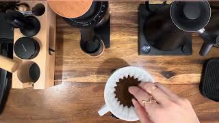 BREW w ME  ASMR  Kalita Wave [upl. by Ellezig]