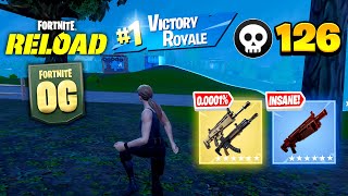 OG Fortnite Reload  High Kill Gameplay  Keyboard amp Mouse [upl. by Graaf]