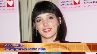 Marion Jollès  La biographie de Marion Jollès [upl. by Martinson749]