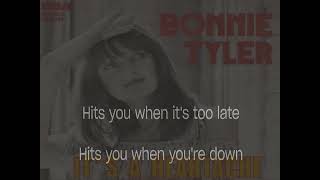 Its a heartache KARAOKE by BONNIE TYLER  lucien depuydt karaoke [upl. by Erimahs]