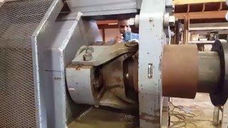 Leonard Conrac PHI Tulip M369 pipe end flange forming machine [upl. by Klement]