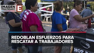 Familiares de mineros de Coahuila mantienen la esperanza de encontrarlos con vida [upl. by Noelle572]