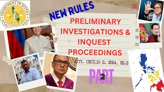 RULES ON PRELIMINARY INVESTIGATIONS amp INQUEST PROCEEDINGS PART 2 [upl. by Cissie63]