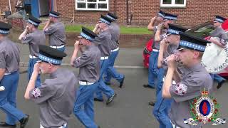 North Down First Flute Band  Cloughfern Young Conquerors FB Parade 170824 [upl. by Nylyaj503]