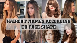 Types of haircut according to face shapewhich haircut suits on your faceTHE TRENDY GIRL [upl. by Vassaux912]