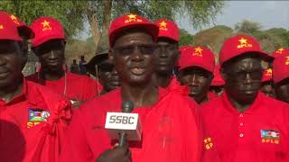 Report for SPLM registration launched in Uror and Ayod on 842023 [upl. by Yromas]