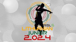 2024 RSL Lithuanian Junior  Court NOOR 3  Day 2 [upl. by Penoyer]