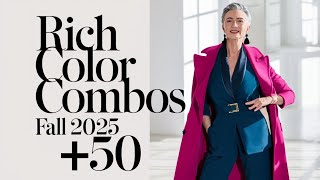 CHIC ON A BUDGET  STUNNING COLOR COMBINATIONS FOR FALL 2025 [upl. by Jaal]