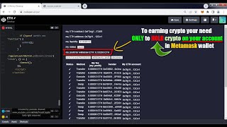 FREE earn crypto 005 Ethereum every 2 minutes  Auto passive income money  Without investment 2024 [upl. by Iris]