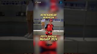 Francesco Bagnaia Menang Beruntun di MotoGP 2024 beritamotogp motogp hawemaing [upl. by Ykcin]