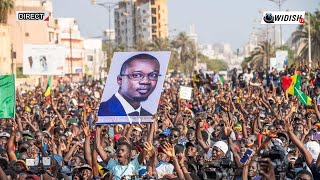 🛑Direct  Larrivée de ousmane SONKO à lécole Normale [upl. by Kunin]