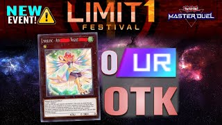 Cheapest Limit 1 Festival Birds OTK Deck  YuGiOh Master Duel  0 UR Lyrilusc  Level 1 Spam [upl. by Kirkpatrick]