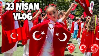 23 NİSAN BAYRAMI VLOG  GÖSTERİMİZE GİDİYORUZ [upl. by Heaps]