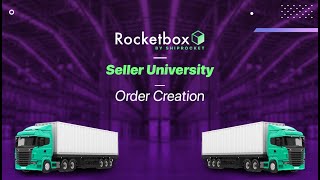 Rocketbox Seller University  How To Create A Shipment On Rocketbox [upl. by Trudi175]