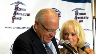 Mike Price Retires As UTEPs Head Coach [upl. by Vitalis]