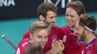 2018 Mens WFC  DEN v NOR Highlights [upl. by Brant]