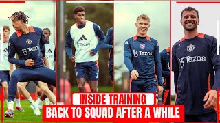 🔥Manchester United Training Today so Shocked 🙌  Man Utd Transfer News and Rumours Today [upl. by Grady]