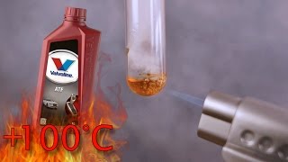 Vavlvoline ATF Jak czysty jest olej automatycznej skrzyni biegów Test powyżej 100°C [upl. by Roderica866]