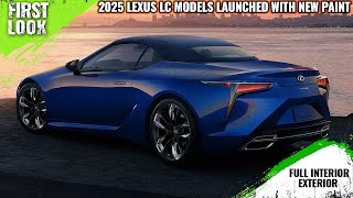 2025 Lexus LC 500 LC 500h Coupe And Convertible Launched With New Paint  Full Interior Exterior [upl. by Ennove852]