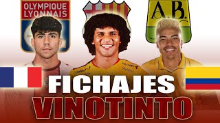 BELLO a BARCELONA SC🇪🇨 GOMES al LYON🇫🇷 PEÑARANDA a BUCARAMANGA🇨🇴 FICHAJES VINOTINTO [upl. by Asik739]