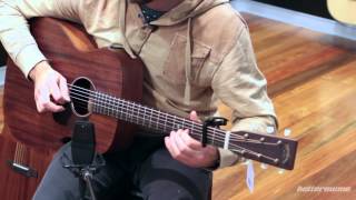 Sigma 000M15E Acoustic Guitar Demo  Jack Biilmann  Better Music [upl. by Ettevey]