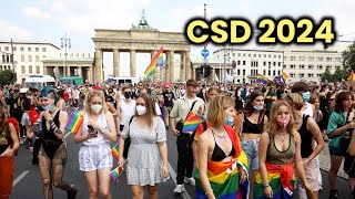 CSD 2024 in Berlin Brandenburger Tor 😱🔥 ESKALATION [upl. by Atirahc814]