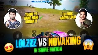 LoLzZzGaming vs Novaking 🔥 Conquer lobby domination  BGMI HIGHLIGHT [upl. by Llenwahs]