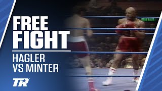 Hagler Stops Hometown Fighter In Backyard Of London  FULL FIGHT  Marvin Hagler vs Alan Minter [upl. by Valorie]